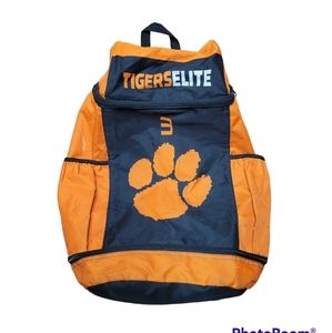 Clemson Tigers Backpack Orange w/ Paw Print 23"